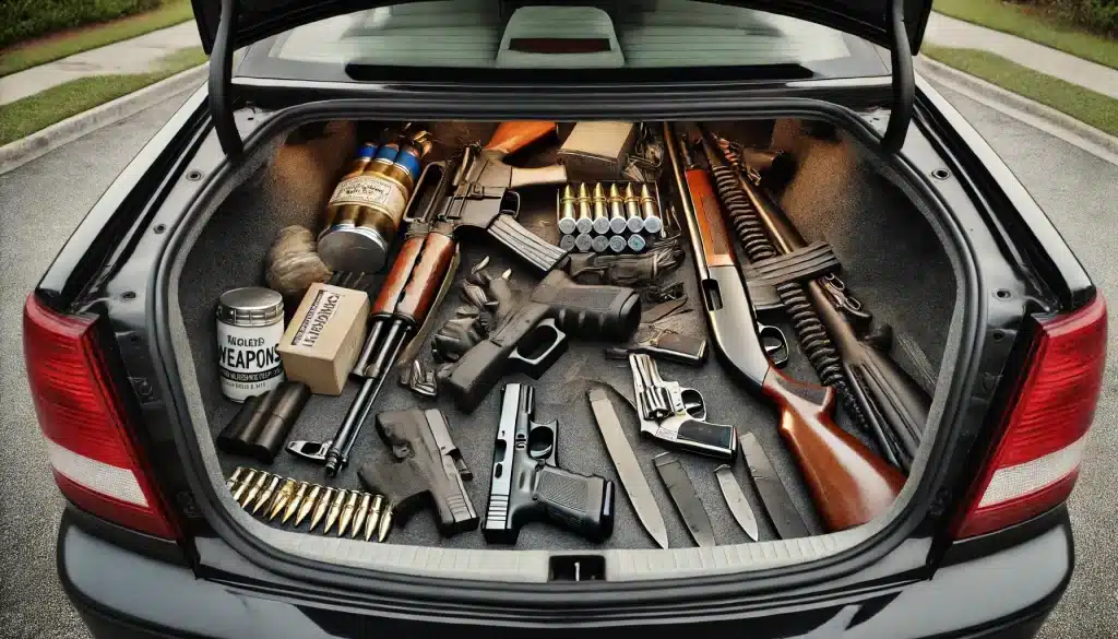 שני חשודים נעצרו ונתפסו עם אמצעי לחימה ומזומן